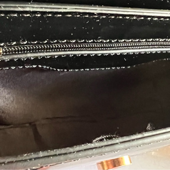 Valentino Orlandi Patent Crossbody Bag in Black - Picture 5 of 6